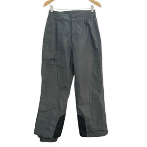 Columbia Womens Snow Pants Gray Insulated Ski Snowboard Cargo M RN69724 CA05367